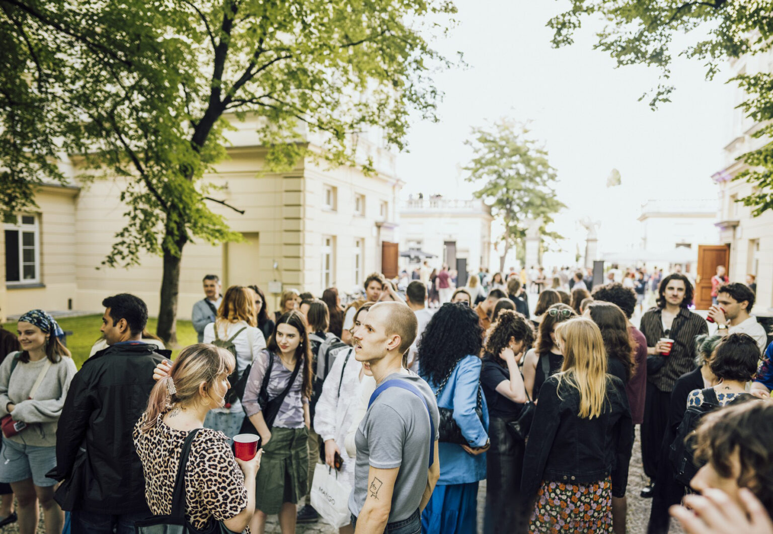 A group of young people.