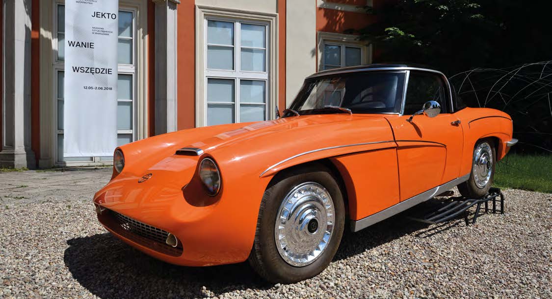 Syrena 102 sports car.