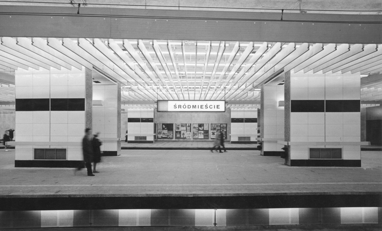 black and white architectural photo